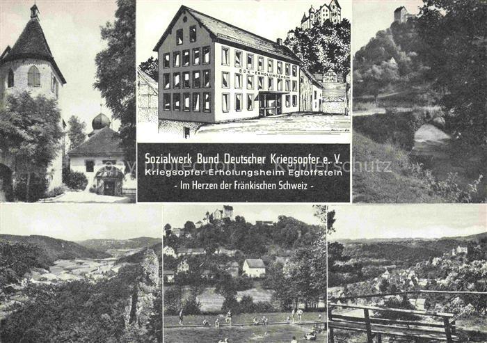 Egloffstein Forchheim Bayern Sozilwerk Bund Deutscher Kriegsopfer Erholungsheim