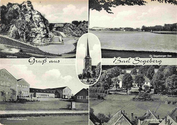 Bad Segeberg Kalkberg Gr Segeberger See Kreisberufsschule Jugendherberge