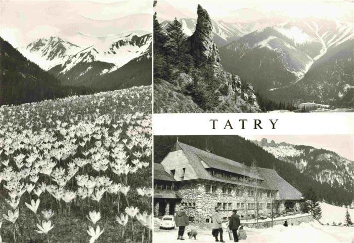 Tatry Zachodnie SK Dolina Chocholowska Widok z Malchow Chololowskich Schronisko
