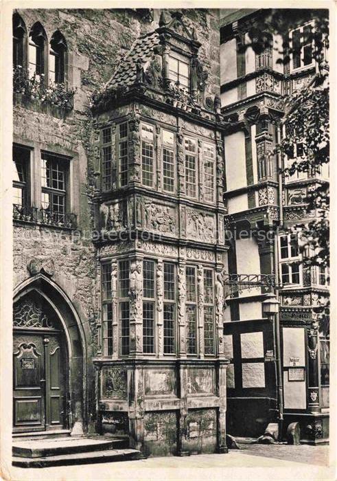 HILDESHEIM  CITY Templerhaus Renaissance Erker