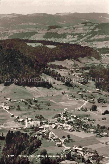 Hittisau Bregenzerwald Vorarlberg AT Blick vom Hittisberg