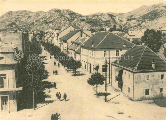 Cetinje Cetigne Montenegro Ortspartie