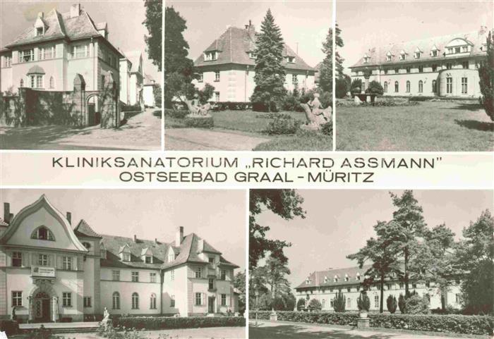 Graal-Mueritz Ostseebad Bad Doberan Mecklenburg-Vorpommern Kliniksanatorium Rich