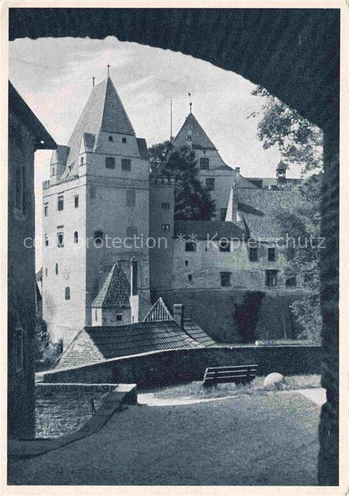 LANDSHUT  Isar Burg Trausnitz