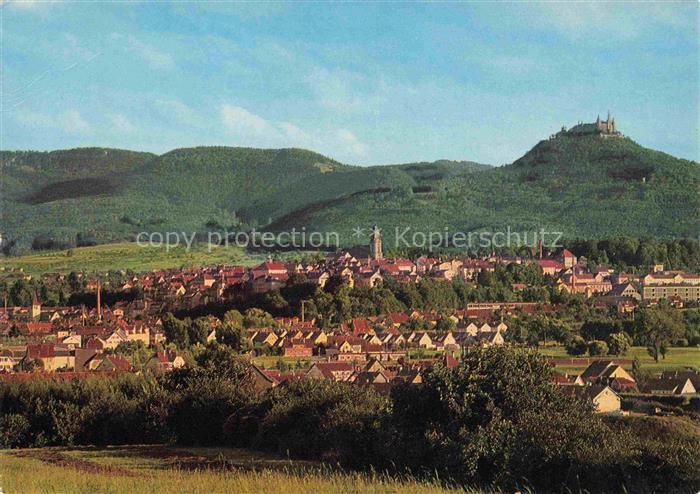 Hechingen mit Burg Hohenzollern