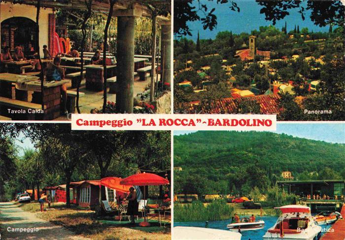 Bardolino Lago di Garda Verona IT Campeggio La Rocca Tavola Calda Panorama Campe