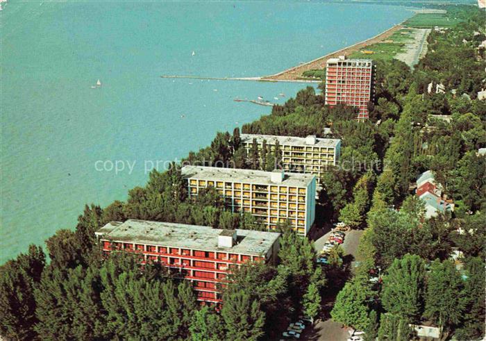 Siofok Siofokrol HU Szállodasor Hotelreihe am Balaton