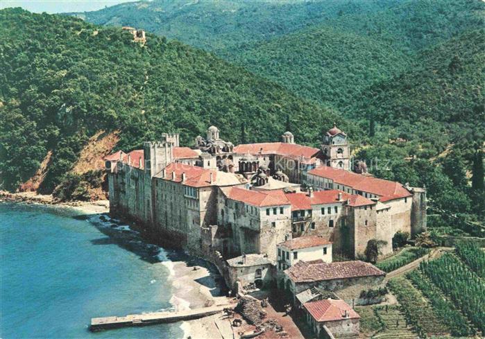 Athos Chalkidiki Greece Kloster Esfygmenos