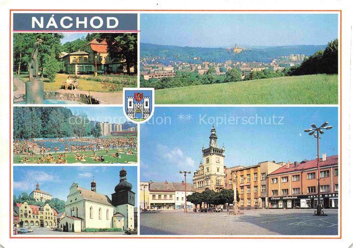 Nachod Koeniggraetz CZ Lazne Beloves Celkovy pohled Koupaliste Namest VRSR