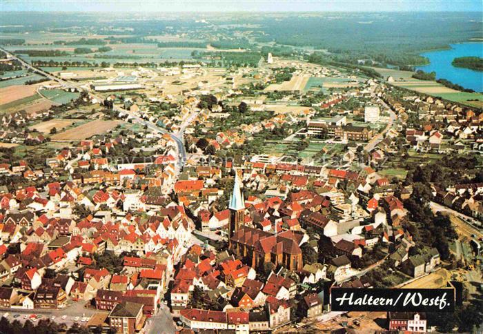 Haltern See Recklinghausen NRW Fliegeraufnahme