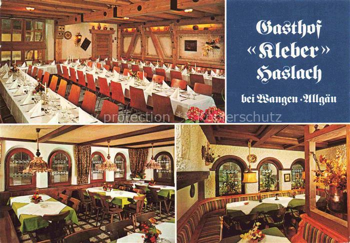 Haslach Wangen Allgaeu Bayern Gasthof Kleber Festtafel Restaurant