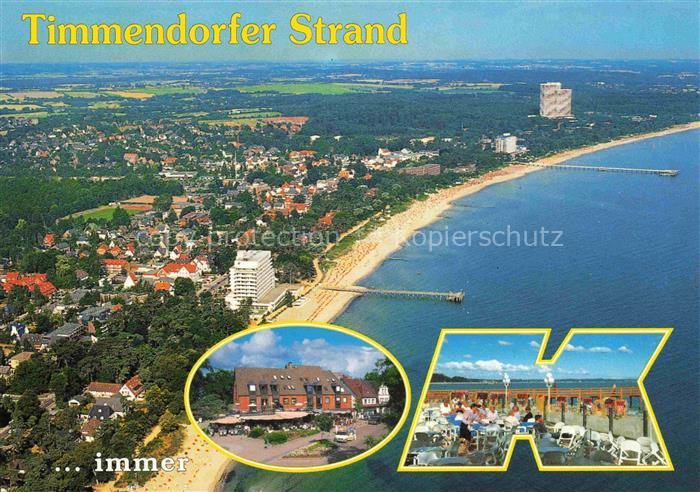 Timmendorfer Strand Timmendorferstrand Timmendorf Kuestenpanorama Luftaufnahme H