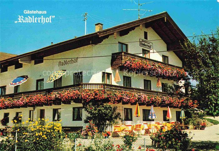 Gstadt Chiemsee Bayern Gaestehaus Radlerhof Blumenschmuck