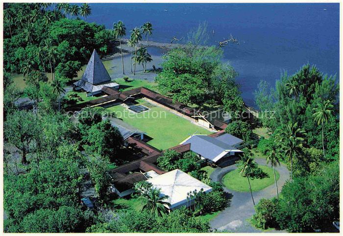 Tahiti Polynesia Vue aérienne du Musée Gauguin