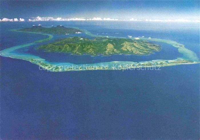 Tahaa Island Polynesia Les îles les plus historiques des îles Sous-le-Vent vue a