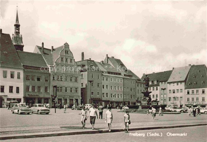 FREIBERG  Sachsen Obermarkt
