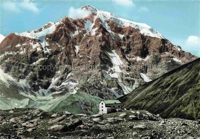 Ortler Cima Ortles 3905m Trentino-Suedtirol IT Rifugio Serristori