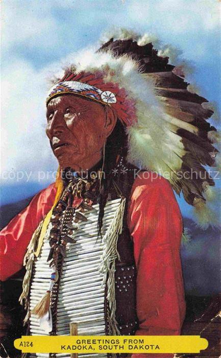 Indianer Native American Kadoka South Dakota