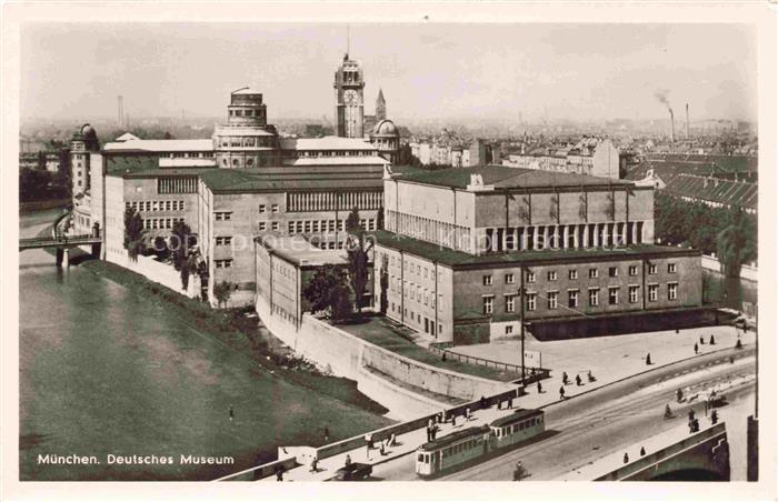 STRAssENBAHN Tramway-- Muenchen Deutsches Museum