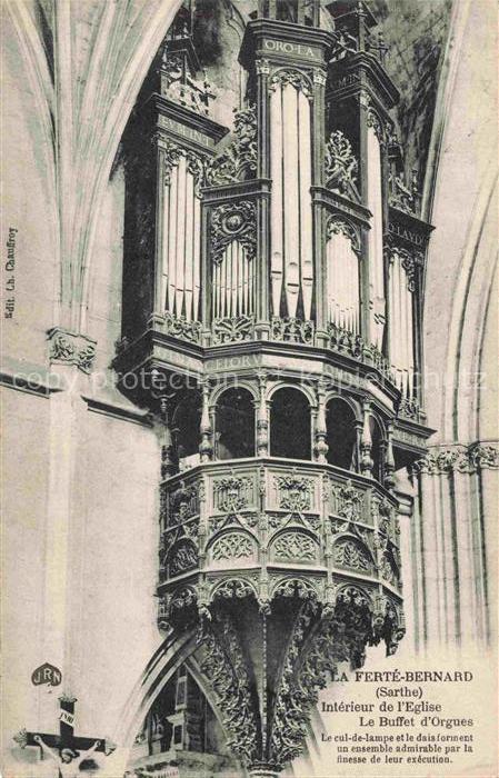 Orgel Kirchenorgel Organ Orgue La Ferte Bernard Sarthe Eglise Kirche