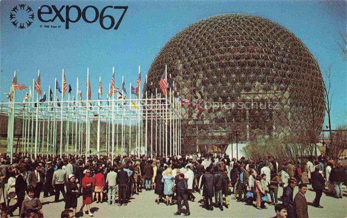 Exposition Universelle Internationale Montreal 1967 Le Pavillon des Etats Unis C