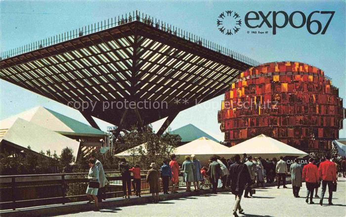 Exposition Universelle Internationale Montreal 1967 Le Pavillon du Canada