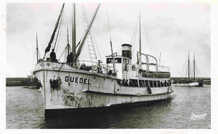 Schiffe Binnenschifffahrt Guedel Belle Ile en Mer Morbihan