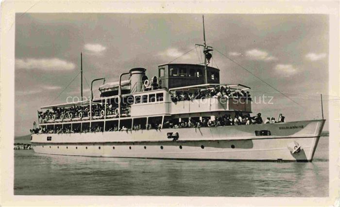 Schiffe Binnenschifffahrt Balaton Beloiannis