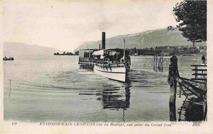 Schiffe Binnenschifffahrt Lac du Bourget Dax les Bains