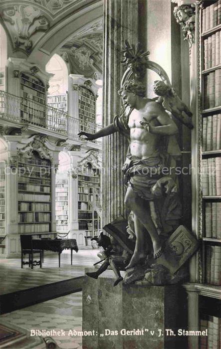 Bibliothek Library Bibliotheque-- Admont das Gericht