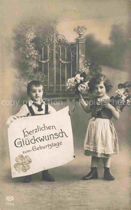 Foto EAS Nr. 775/5 Kinder Geburtstage