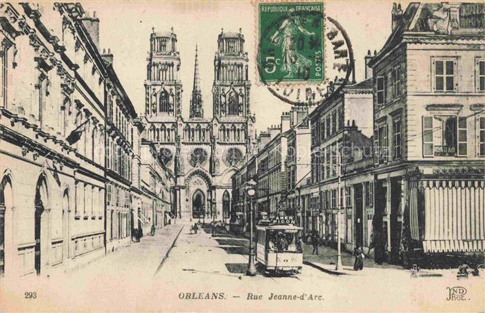 STRAssENBAHN Tramway-- Orleans Rue Jeanne d'Arc
