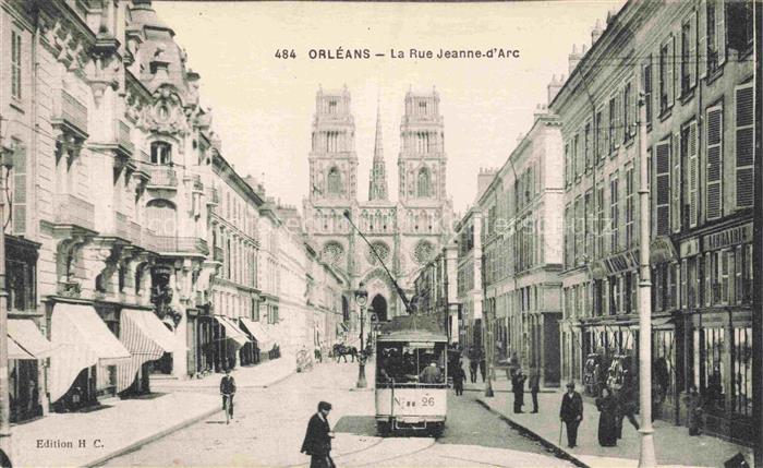 STRAssENBAHN Tramway-- Orleans La Rue Jeanne d'Arc