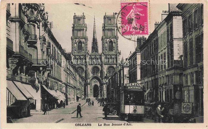 STRAssENBAHN Tramway-- Orleans la Rue Jeanne d'Arc