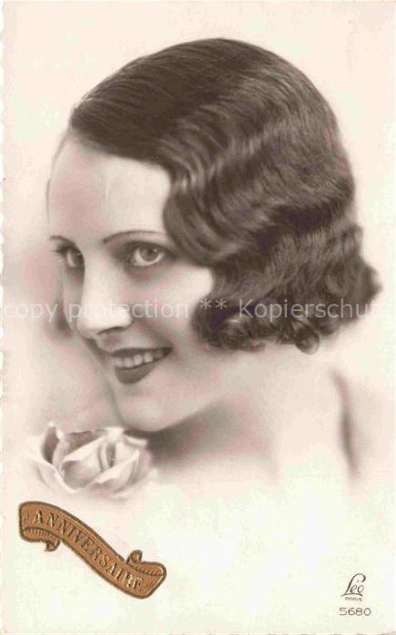 Foto LEO Paris Nr. 5680 Frau Geburtstag Aniversaire