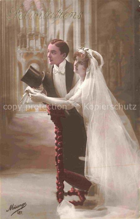 Foto REX Nr. 127 Felicitations Braut Hochzeit