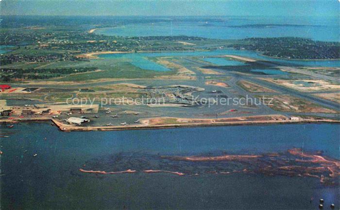 Airport Aeroporto Flughafen-- Logan International Boston USA