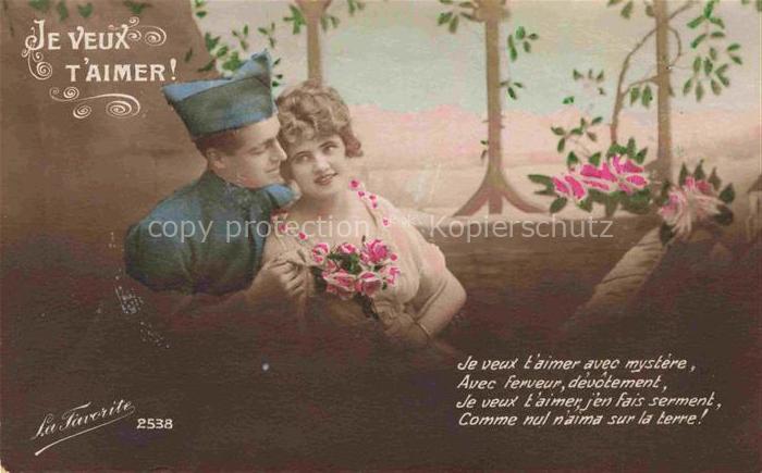 Foto La Favorite Nr. 2538 Soldat Rosen