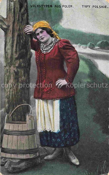 Polnische Typen Typy Polskie Poland Frau