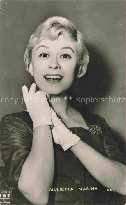 Actrice Attore Attrice SchauspielerIN Actor Acteur-- Giulietta Masina