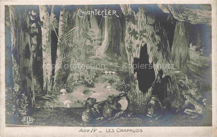 Foto ELD Nr. Froesche les Crapauds Chantecler