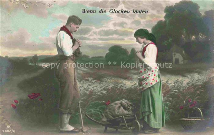 Foto RPH Nr. 4686/6 Wenn dir Glocken laeutern Landwirtschaft