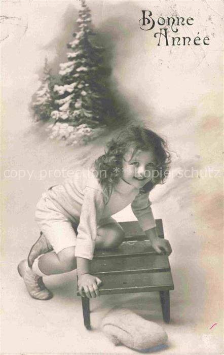 Neujahr Annee New Year Weihnachten Maedchen