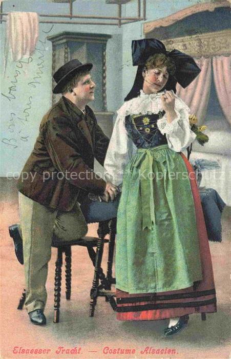 Trachten Alsace Costume Alsacien