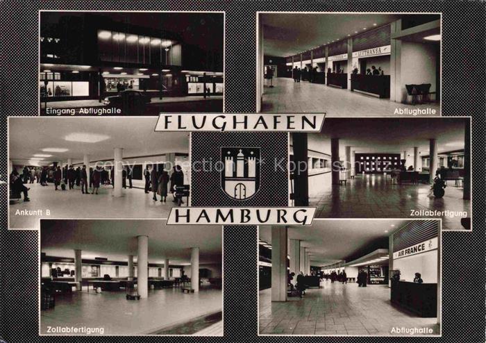 Flughafen Airport Aeroporto Hamburg