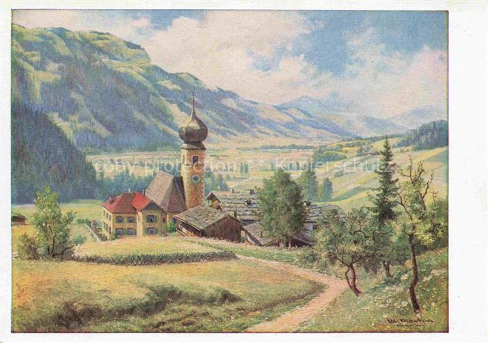 MaeRTENS Max Kuenstlerkarte Aurach in Tirol Muenchen