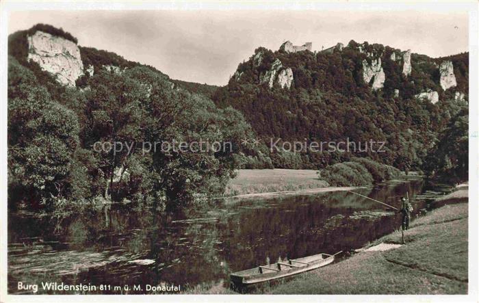 Donautal Beuron BW Burg Wildenstein