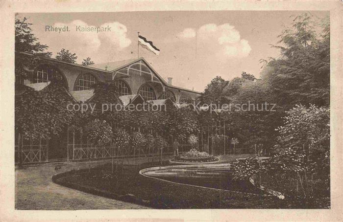 Rheydt Moenchengladbach NRW Kaiserpark Feldpost