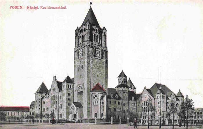 Posen  POZNAN PL Koenigl Residenzschloss