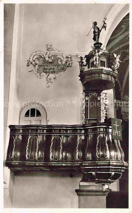 Trossingen Martin Luther Kirche Kanzel